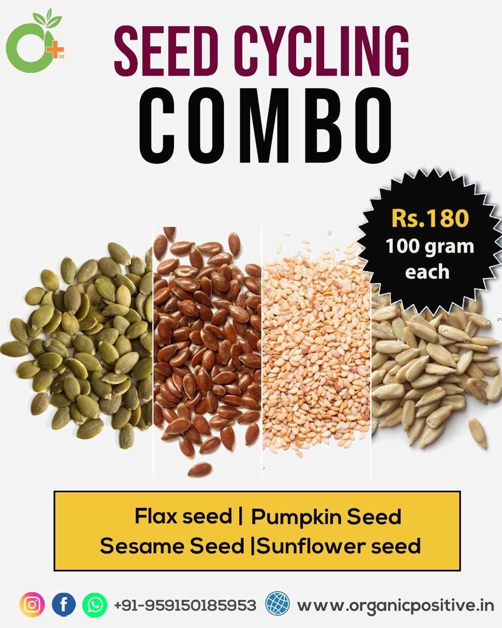 SEED CYCLING COMBO – 100 G EACH